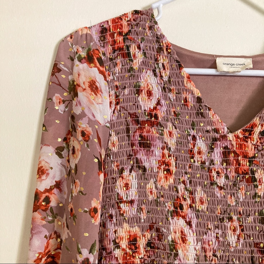 Orange Creek Spring Floral Dress